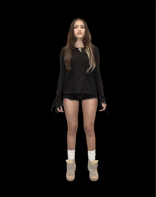 CLUB MOXY "bondage" thermal long sleeve