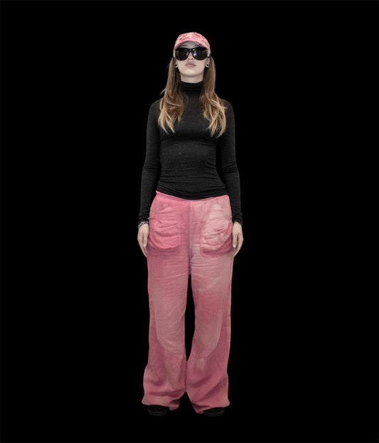 CLUB MOXY "Coral" Sun Dyed Canvas Pants